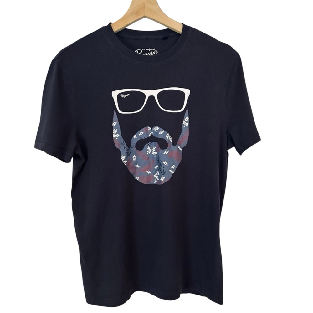 Original Penguin by Munsingwear Beard Tshirt Size Small‎